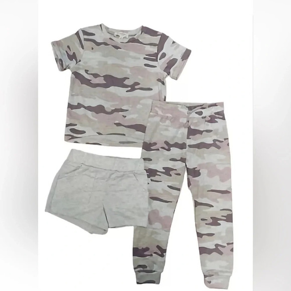 Jessica Simpson Kids' 3-piece 3T Pink Camo Set - Picture 9 of 15